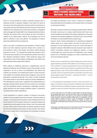 Pharma Leaders - Innovations & Innovators