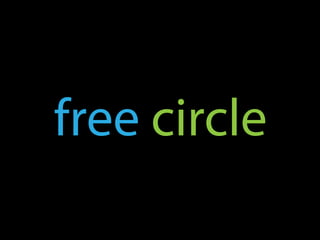 free circle
 