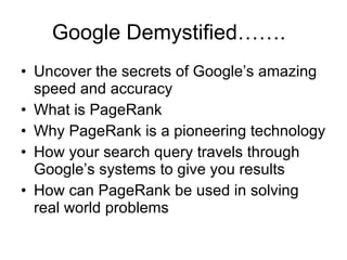 pagerank speed