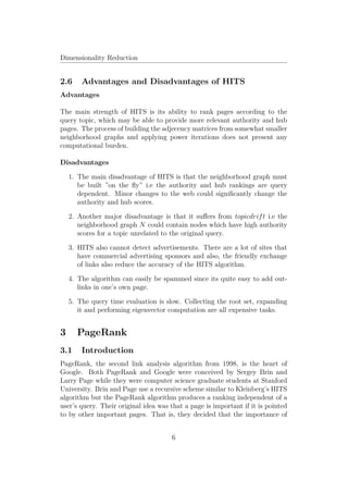 Pagerank and hits | PDF