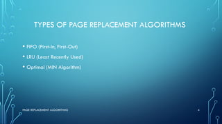 Page Replacement Algorithms.ppt ok byeee | PPTX