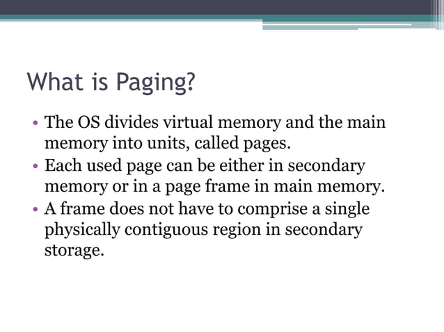 Page replacement algorithms | PPTX | Computing | Technology & Computing