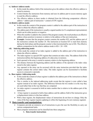 CS304PC:Computer Organization and Architecture UNIT II .pdf