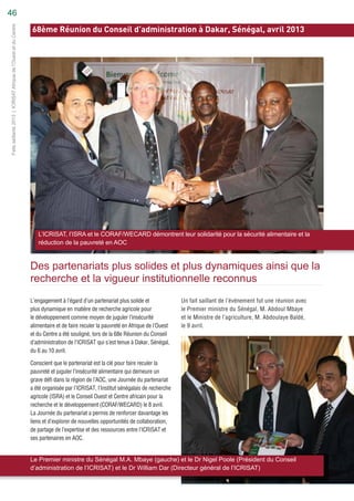 Visits and on-station activities 2013 (French)