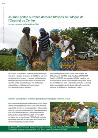 Visits and on-station activities 2013 (French)