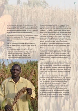 Bright perspectives: a seed business can make you rich! (French)