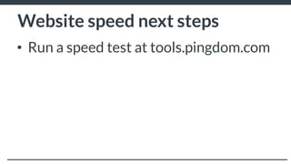 speed test seo