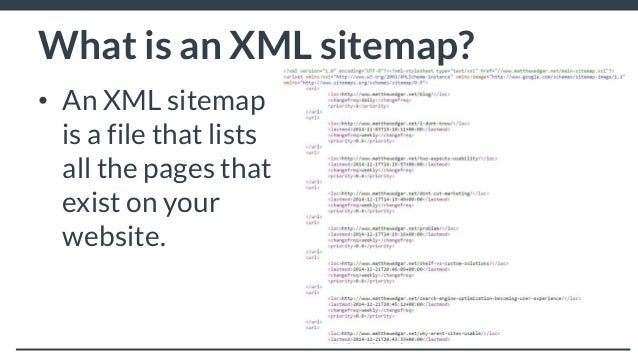 technical seo for the non techie xml sitemap