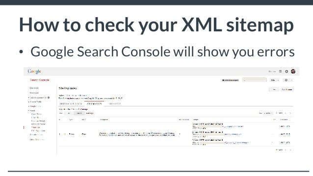 technical seo for the non techie xml sitemap