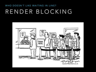 WHO DOESN’T LIKE WAITING IN LINE?

RENDER BLOCKING

 