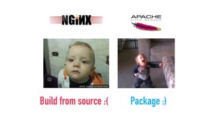 Build from source :( Package :)
 