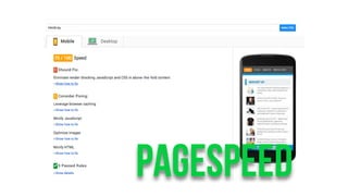 pagespeed
 
