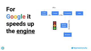 @jamesmcnulty
For
Google it
speeds up
the engine
 