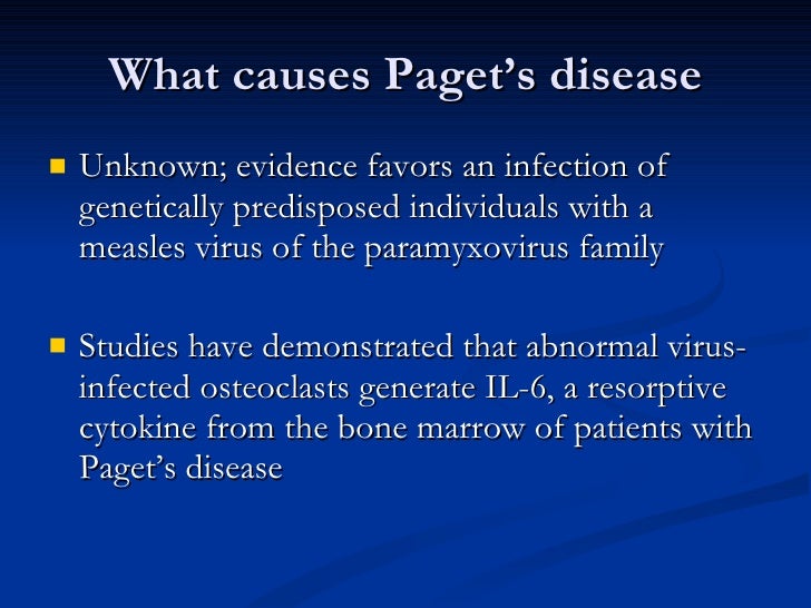 Paget’S Disease Of Bone