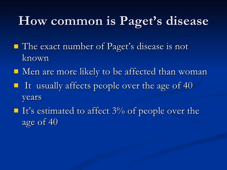Paget’S Disease Of Bone