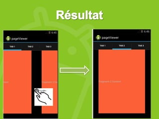 Page viewer sous android