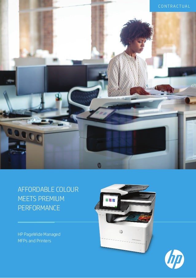 hp managed printers