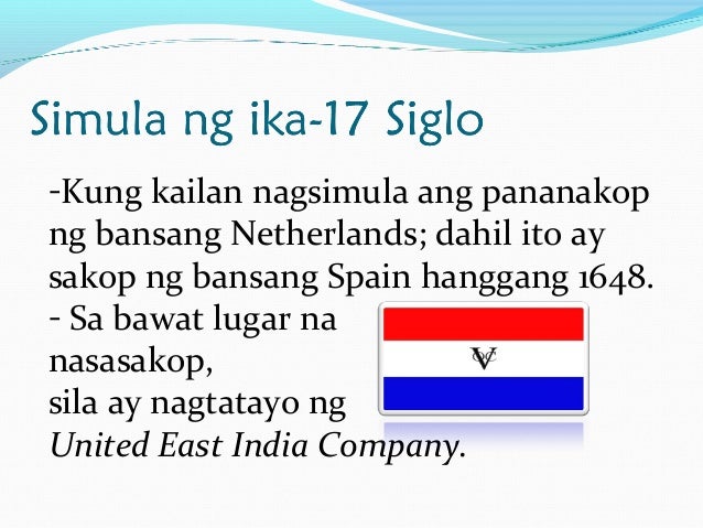 Itinatag Ang Dutch East India Company Upang