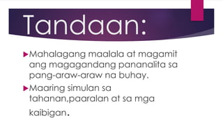 Paggamit ng magagalang na pananalita na angkop sa | PPTX