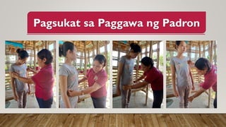 Pagsukat sa Paggawa ng Padron
 