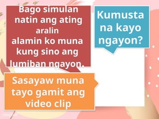 Matiyaga Example Pagiging Matiyaga, Dulot ay Ginhawa.pptx