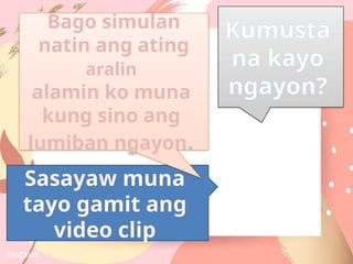 Matiyaga Example Pagiging Matiyaga, Dulot ay Ginhawa.pptx