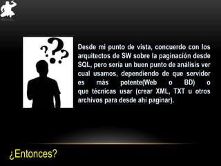 ¿Entonces?
 