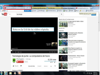 Esta es la Url de tu video cópiala.
 