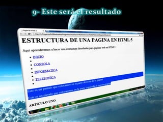Paginas web en html 5
