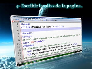 Paginas web en html 5