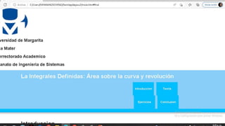 Pagina WEB HTML Integrales definidas Luis Rodriguez.pptx