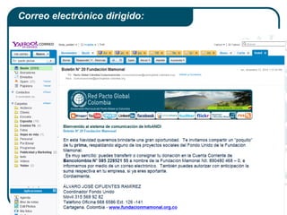 Correo electrónico dirigido:
 