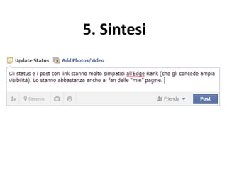 5. Sintesi
 