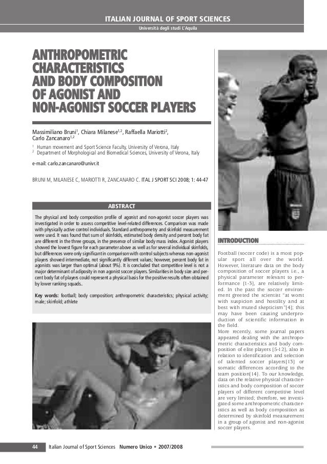 Pagine da italian journal of sport sciences