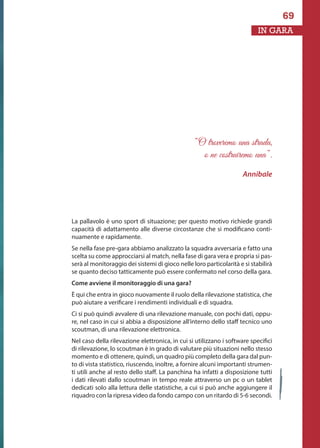 Pagine da Match analysis nella pallavolo