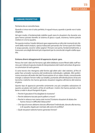 Pagine da Match analysis nella pallavolo