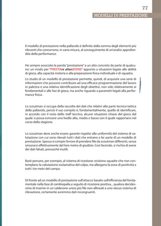 Pagine da Match analysis nella pallavolo