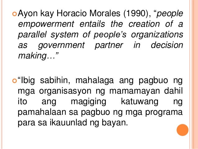 Paglahok Sa Civil Society