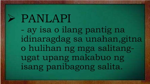 Uri ng Panlapi Demoslides | PPTX