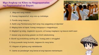 EsP10Pagmamahal sa Bayan