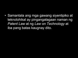 Patent in tagalog deals