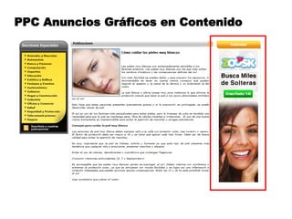 PPC Anuncios Gráficos en Contenido
 