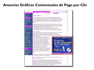 Anuncios Gráficos Contextuales de Pago por Clic
 