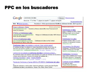 PPC en los buscadores
 
