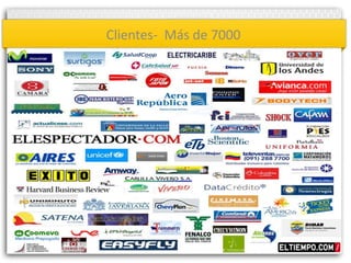 Clientes- Más de 7000
 