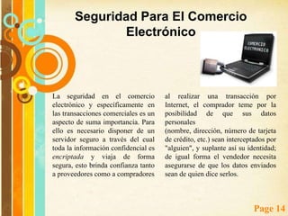 El dinero electrónico puede clasificarse en 2 tipos:Dinero on-line:Exige interactuar con el banco (vía módem, red o banca electrónica) para llevar a cabo el pago de una transacción con una tercera parte (comercio o tienda online). Dinero offline:Se dispone del dinero en el propio ordenador, y puede gastarse cuando se desee, sin necesidad de contactar para ello con un banco. Estos sistemas de dinero electrónico permiten al cliente depositar dinero en una cuenta y luego usar ese dinero para comprar cosas en Internet.
