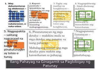 PAGPAPAHAYAG NG PATUNAY ni Bb. KIMBERLY E. BETITO | DOCX