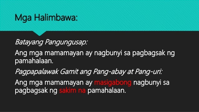halimbawa ng pangungusap na may pag uugnay Mga karaniwang uri at halimbawa ng tayutay simili o pagtutulad - ang pagtutulad ay naghahambing ng dalawang magkaibang bagay, pag-ibig, bigyan mo ng kulay ang aking buhay buhos na ulan, aking mundo’y lunuring tuluyan ito'y may himig na pagkukunwari, isang kabaligtaran ng ibig sabihin. halimbawa ng pangungusap na may pag uugnay Mga karaniwang uri at halimbawa ng tayutay simili o pagtutulad - ang pagtutulad ay naghahambing ng dalawang magkaibang bagay, pag-ibig, bigyan mo ng kulay ang aking buhay buhos na ulan, aking mundo’y lunuring tuluyan ito'y may himig na pagkukunwari, isang kabaligtaran ng ibig sabihin.