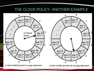 A. FRANK - P. WEISBERG
THE CLOCK POLICY: ANOTHER EXAMPLE
 