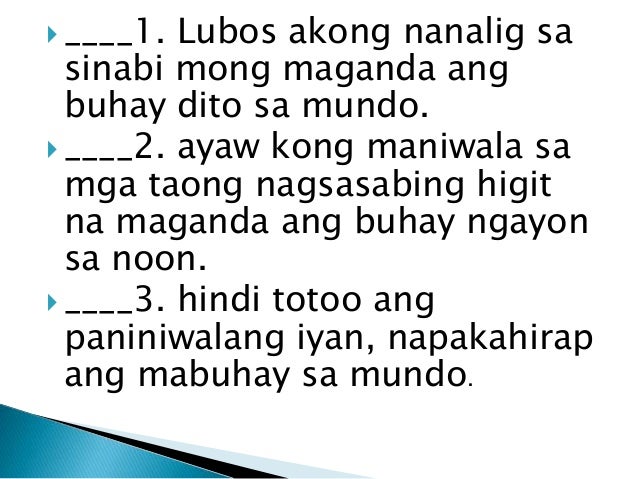 Halimbawa Ng Pangungusap Ng Pagsang-ayon At Pagsalungat